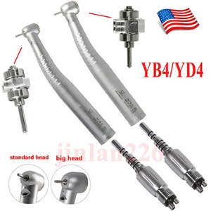 YABANG Dental Fiber Optic Handpiece / LED E-generator Quick Coupler 4-Holes - Picture 1 of 13