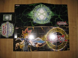 Tin Dose Aufbewahrungsbox + Legendary Spielbrett Playmat SPIELMATTE YUGIOH - Picture 1 of 14