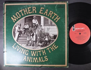MOTHER EARTH Living With the Animals ROCK LP MERCURY ORIGINAL - Imagen 1 de 4