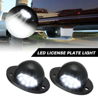 White LED Rear License Plate Lamp Light for 1994-2001 Dodge RAM 1500 2500 3500 - Image 1 of 4