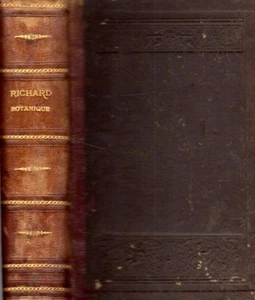 NEUE ELEMENTE DER BOTANIK ACHILLE RICHARD 1876 BUCHHANDLUNG F. SAVY (TA554) - Bild 1 von 2