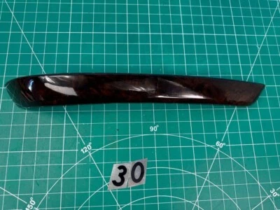 BMW 328i Xdrive 2005-11 panel de puerta interior trasero derecho moldura manija de madera cubierta Foto 1 de 4