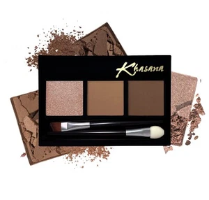 Khasana Brow Powder,  Definer Palette. Enhance, Define & Contour. 3 Shades. - Picture 1 of 3