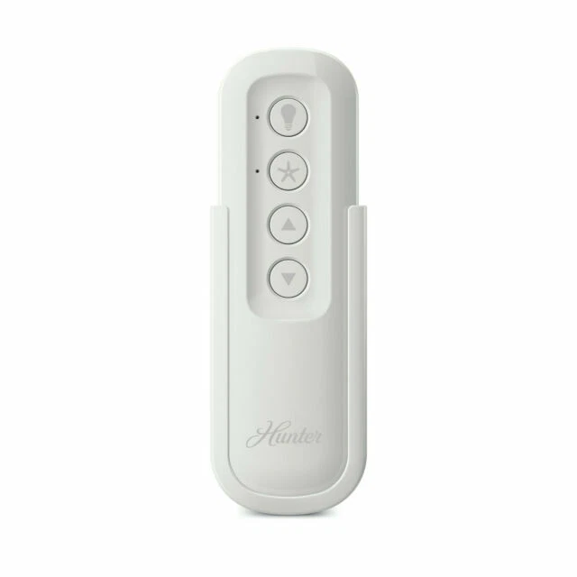 Hunter 99372 Indoor/Outdoor Multi-Function Hand Held Ceiling Fan Remote - White