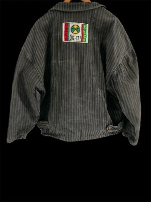 Chaqueta de Colección Rara Para Hombre Colores Cruzados Principios de 1990 (1991) Talla 2  Foto 1 de 4