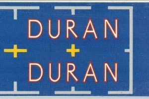 NOS 1984 Duran Duran 7 Arena Vintage Bumper Sticker Personalities Inc. Pop Rock - Picture 1 of 3