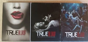 True Blood Season 1 2 3 DVD Seasons 1-3 HBO TV Series C28 - Picture 1 of 14