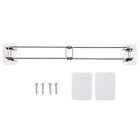 Versatile and durable stainless steel rod for adjustable shower shelves
