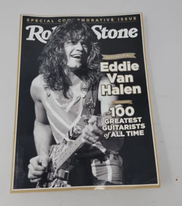 Rolling Stone Magazine Special Issue 100 Greatest Guitarists Eddie Van Halen Spe - Foto 1 di 16