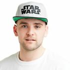 Official Star Wars Mens  Logo Baseball Cap Grey/Navy One Size