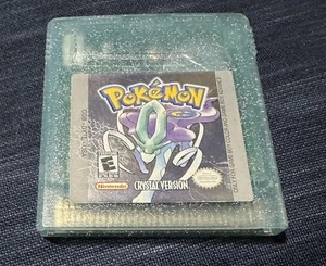 Pokémon Crystal Version (Game Boy Color 2000) Cartridge Authentic Tested No Save - Picture 1 of 4