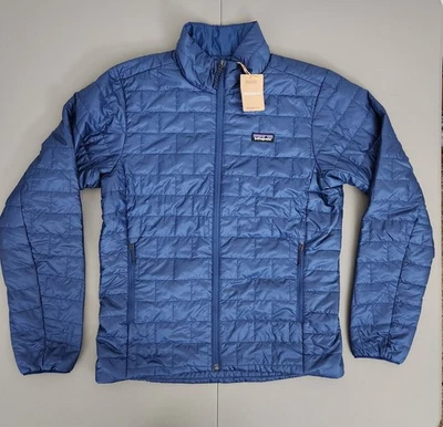 Chaqueta Patagonia Nano Puff Azul Clemente Para Hombre Talla Mediana Nueva Foto 1 de 4