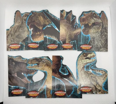 Juego de 9 tarjetas con inserción X-Treme 2001 Jurassic Park 3 películas T-Rex Je1-Je9 Foto 1 de 4