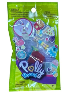 Anillo Polly Pocket Pequeño Batido para Llevar Joyería y Mini Figura NUEVO - Imagen 1 de 2