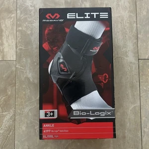McDavid Elite Bio-Logix Ankle Brace Right XL/XXL Level 3+ Support Black 4197 EUC - Picture 1 of 16