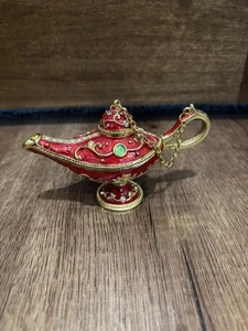 Aladdin Magic Genie Lampe ROT Stil Räuchergefäße Magic Light Lampe Luxus - Bild 1 von 7