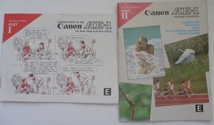 Canon AE-1 Bedienungsanleitung Teil I & II - Original - Bild 1 von 2