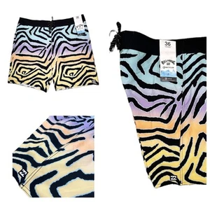 Billabong Board Shorts Men’s Size 36 Sunday Pro Trunks Swim Surf Stretch SLR - Imagen 1 de 9