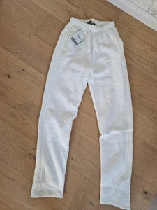 TEVEO Damen Jogginghose Traiininigshose weiss NEU m.Etikett S Vegan, Handmade - Bild 1 von 7