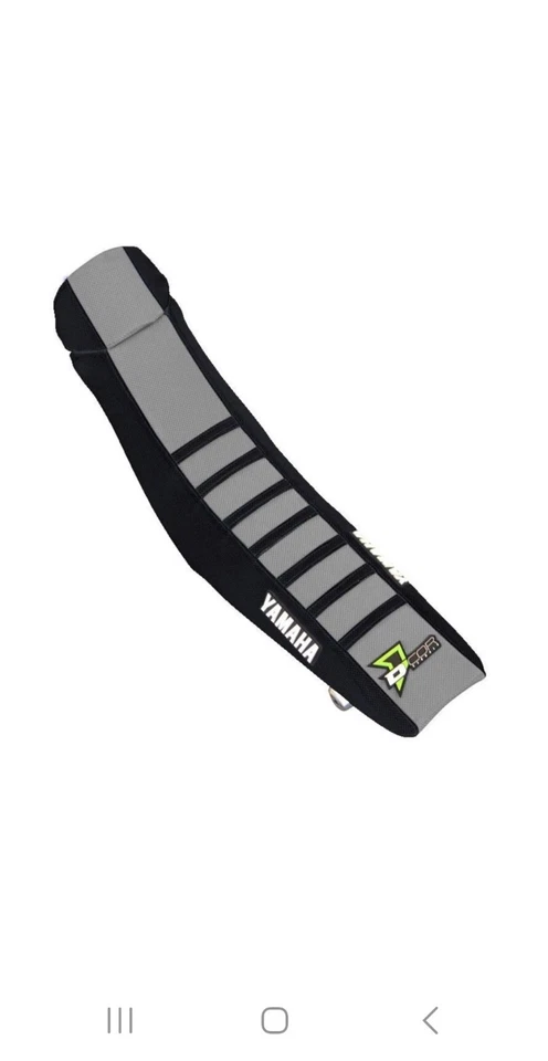 Cubierta de asiento D'COR 30-50-457 negra/gris Yamaha YZ250F 2014-18 YZ450F 2014-17 Foto 1 de 3