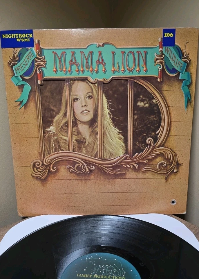Mama Lion - Preserve Wildlife - Vinyl LP 1972 Family Pro FPS-2702 VG+/EX - Image 1 of 4