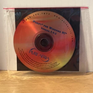 Vintage Purify For Windows NT Version 4.0.1 Pure Atria Software CD 1993-1996 NOS - Picture 1 of 2