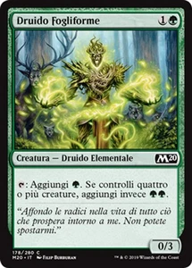 MTG 4x LEAFKIN DRUID EXC - DRUIDO FOGLIFORME - M20 - MAGIC - Picture 1 of 1