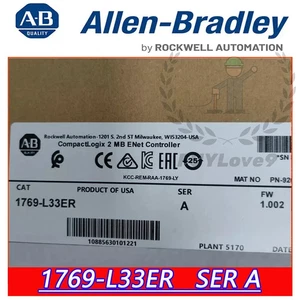 AB 1769-L33ER CompactLogix 2 MB ENet Controller NEW Factory Sealed - Picture 1 of 4