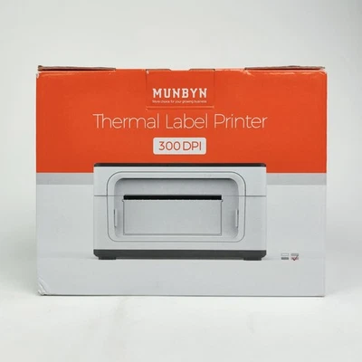 MUNBYN 941B Wireless Thermal 4x6 Shipping Label Printer | Pink (New Sealed) - Image 1 of 4