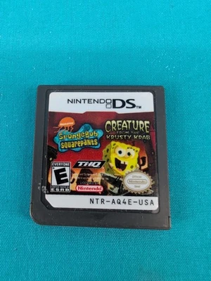 SpongeBob SquarePants Creature From the Krusty Krab Nintendo DS Game Cartridge - Image 1 of 2