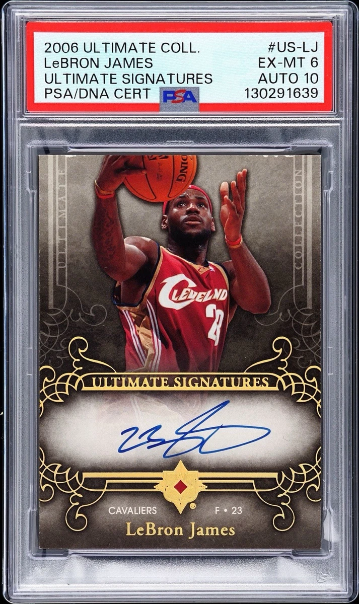 LeBron James Basketball Serial Numbered Trading Cards