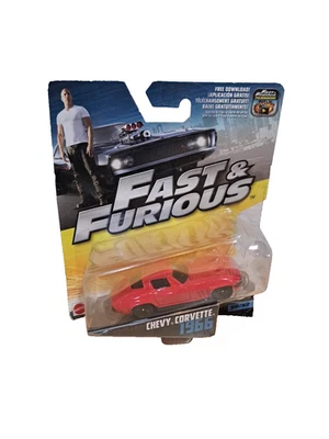BRAND NEW Mattel 1966 Chevrolet Corvette Fast & Furious F8 30/32 Diecast - Image 1 of 4