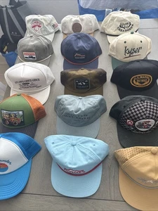 Vintage-Stil und MD-USA Snapback Truckermütze Posten von 28 Sportarten, siehe Beschreibung - Bild 1 von 16