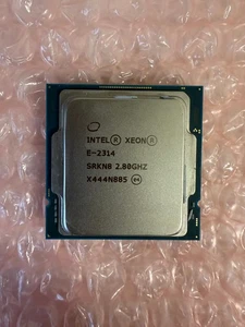 Intel Xeon E-2314 4Core 8M cache 2.80GHz to 4.50GHz LGA1200 TDP65W CPU processor - Picture 1 of 1