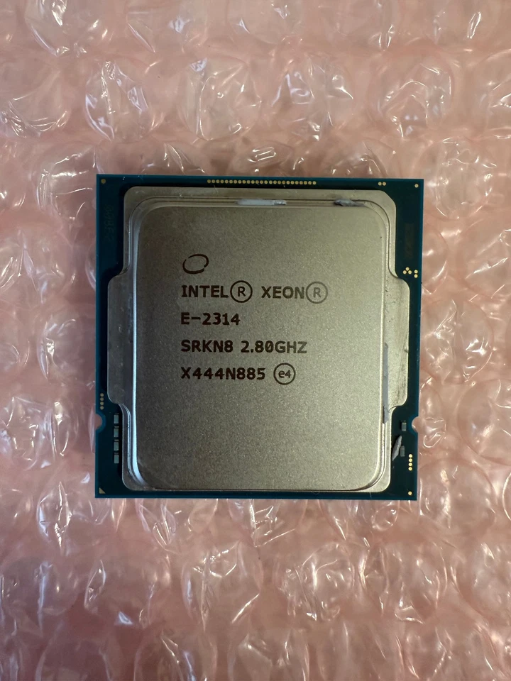 Intel Xeon E-2314 4Core 8M cache 2.80GHz to 4.50GHz LGA1200 TDP65W CPU processor - Image 1 of 1