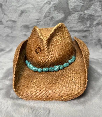 Charlie 1 Caballo Paja Western Vaquera Sombrero Gorra Mediana Marrón Exterior Foto 1 de 4