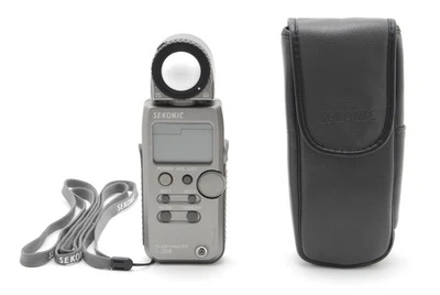 [MINT in Case] Sekonic L-358 Flash Master Digital Light Meter From JAPAN - Image 1 of 4