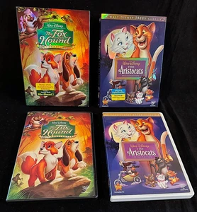 Disney DVD Set - Die Aristocats & Der Fuchs und der Hund Disney Familienklassiker - Bild 1 von 3