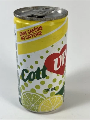 COTT UP Empty Steel  Soda Can 280 ml Vintage bilingual rare can - Image 1 of 4