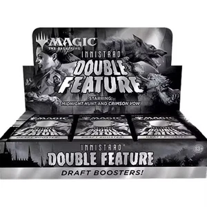 MTG Magic the Gathering Innistrad Bozza Doppia Funzione Booster Box Confezione da 24 Sigillati - Foto 1 di 1