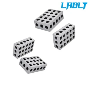 LABLT 2 Matched Pair 2-4-6 Blocks 23 Holes .0002" Machinist Precision 246 Jig - Picture 1 of 10