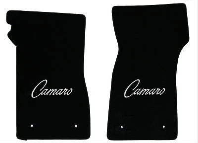 LLOYD MATS Classic Loop alfombrillas delanteras con logotipos Chevrolet Camaro 1968 1969 Foto 1 de 4