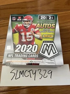 2020 PANINI MOSAIC Football Mega Box Factory Sealed 40 Cards BURROW HERBERT RC - Picture 1 of 2