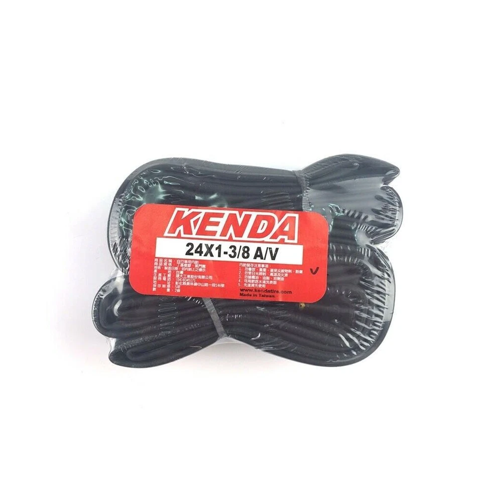 x2pcs KENDA 24x1-3/8 A/V Schrader  Valve  For Small Wheels Bike Inner Tubes z - Image 1 of 1