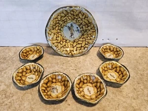 Vintage Mr Peanut Cocktail Peanut Trays and Individual Snack size Advertising - Picture 1 of 9