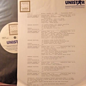 RADIO SHOW 10/30/89 FRATERNITY ROCK: SWINGING MEDALLIONS,GARY US BONDS,FIREBALLS - Picture 1 of 1