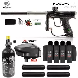Dye Rize CZR Advanced HPA Paintball Gun Package - Black / Grey - Picture 1 of 6