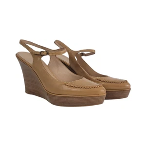 Cole Haan Women's Brenna Maryjane Wedge Heels Size 10B - Picture 1 of 11