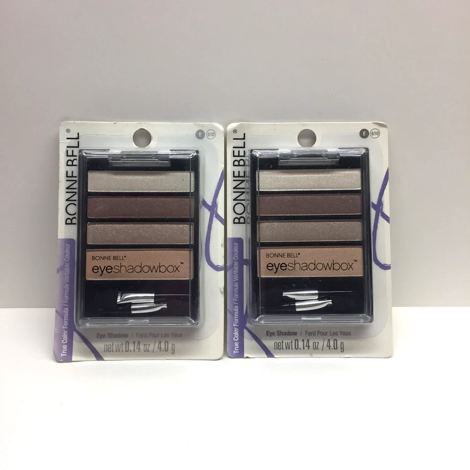 Lot of 2 Bonne Bell Eyeshadow Box CAFE CLASSICS  610 Discontinued - Image 1 of 4