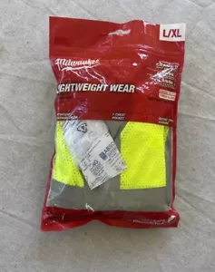 Milwaukee 48-73-2242H Klasse 2 hohe Sichtbarkeit gelbe Sicherheitsweste - L/XL - Bild 1 von 4
